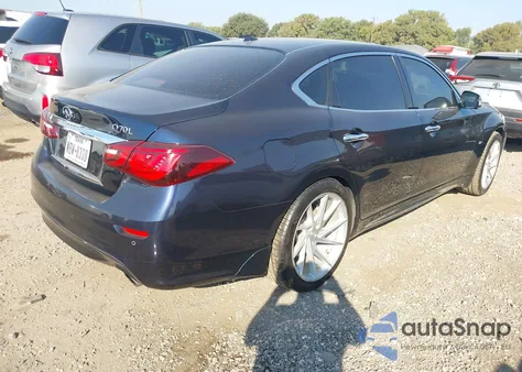 2018 Infiniti Q70L 3.7 Luxe from USA, damaged, VIN JN1BY1PP1JM330690
